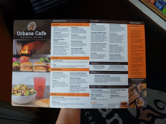 Menu photo 1 Urbane Cafe Oxnard, CA Menu photo 1 Urbane Cafe Oxnard, CA