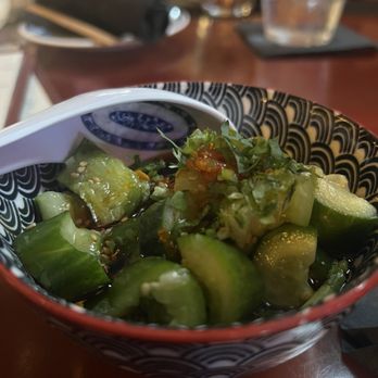 Kore - Cucumbers...a MUST! - Asian Fusion Near Me - Nashville, Tennessee