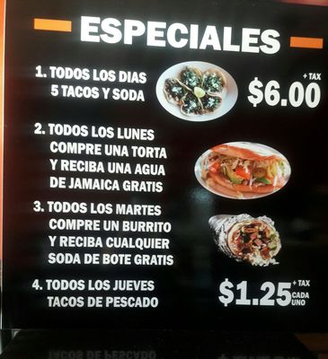 Menu photo 4 El Sol Restaurant El Monte, CA Menu photo 4 El Sol Restaurant El Monte, CA