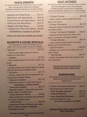 Menu photo 6 Giuseppe's Portland, OR Menu photo 6 Giuseppe's Portland, OR
