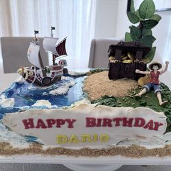 One piece Theme cake