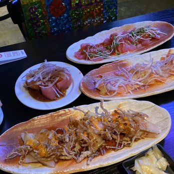 Sushi Yu - Carpaccio 3 pcs per person. - Japanese Near Me - Alhambra, California Sushi Yu - Carpaccio 3 pcs per person. - Japanese Near Me - Alhambra, California