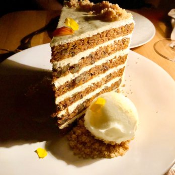 Chica Miami - The best part, dessert. Carrot cake - Latin American Near Me - Miami, Florida