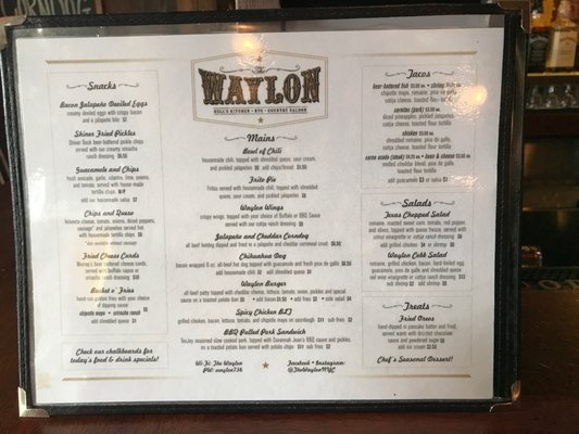 Menu photo 3 The Waylon New York, NY Menu photo 3 The Waylon New York, NY