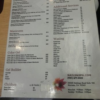 TN Nails & Spa - Price list - Nail Salons Near Me - Murrieta, California TN Nails & Spa - Price list - Nail Salons Near Me - Murrieta, California