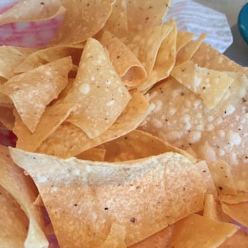 Chuy's - Ulta thin chips break when you touch them not great for dipping in salsa. - Mexican Near Me - Greenville, South Carolina Chuy's - Ulta thin chips break when you touch them not great for dipping in salsa. - Mexican Near Me - Greenville, South Carolina