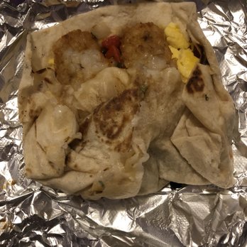 Del Taco - "Toasted breakfast wrap" more like pile of stuff - Mexican Near Me - Phoenix, Arizona