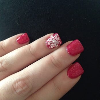 Belle Nails - Gel polish and a pretty design for Christmas. Very please with the outcome. :) - Nail Salons Near Me - Woodbury, New Jersey Belle Nails - Gel polish and a pretty design for Christmas. Very please with the outcome. :) - Nail Salons Near Me - Woodbury, New Jersey