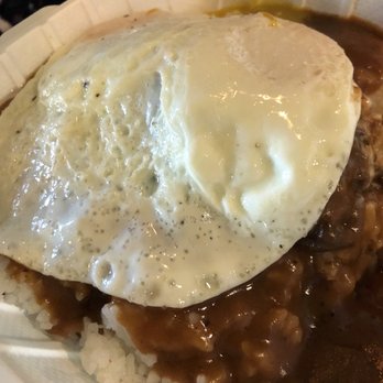 Hamada General Store - Braised Beef Loco-moco - Salad Near Me - Honolulu, Hawaii Hamada General Store - Braised Beef Loco-moco - Salad Near Me - Honolulu, Hawaii