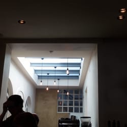 J.e.f. - The backroom; I actuall took a pic of the ceiling because I found it cleverly done.