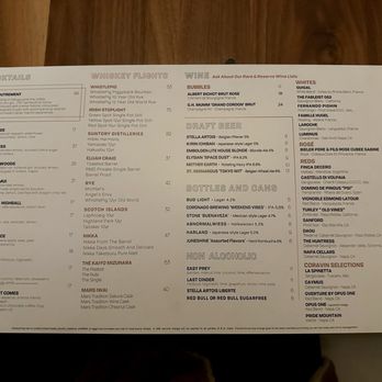 Huntress - Drink Menu - Steakhouses Near Me - San Diego, California Huntress - Drink Menu - Steakhouses Near Me - San Diego, California