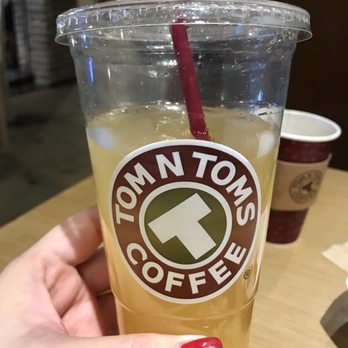Tom N Toms Coffee - Iced citron tea - Coffee & Tea Near Me - Carrollton, Texas