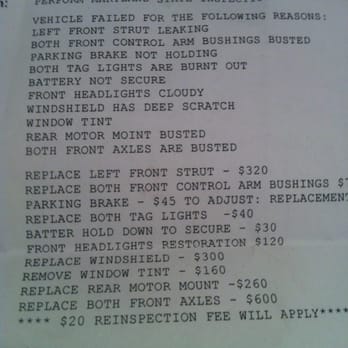 Far East Motors - Just to show you all that I am not making up these prices. - Auto Repair Near Me - Silver Spring, Maryland