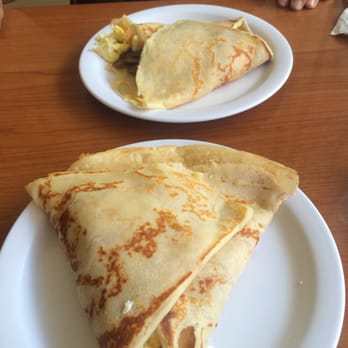 Crepe Cafe - Brie+crepes + my hubby=happiness - Creperies Near Me - Deerfield Beach, Florida