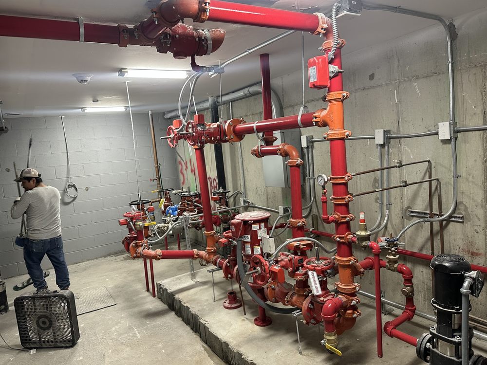 Slide of N & S plumbing