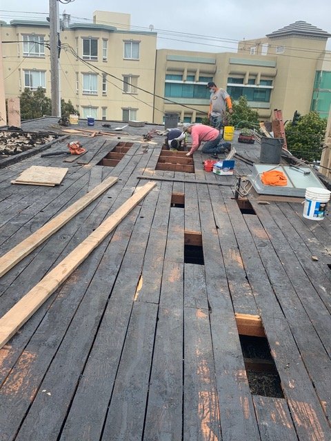 Slide of A L P Roofing