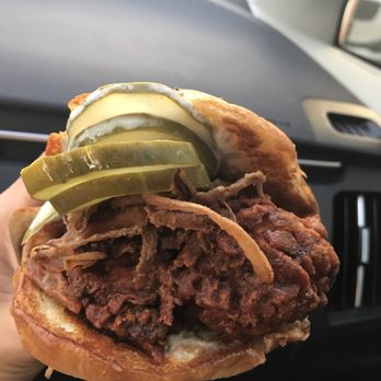 The Crack Shack - The Firebird Sandwich. Amazing!! - Chicken Shop Near Me - Costa Mesa, California The Crack Shack - The Firebird Sandwich. Amazing!! - Chicken Shop Near Me - Costa Mesa, California
