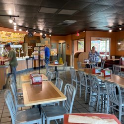 Logan's Famous Chicken & Tenders - About 2 PM after the lunch crowd.