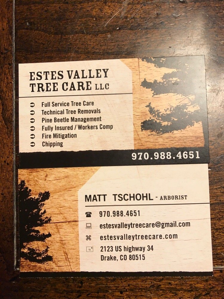 ESTES VALLEY TREE CARE LLC