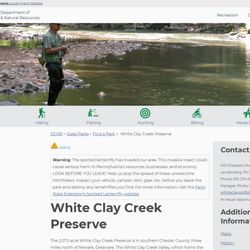 White Clay Creek Preserve - White Clay Creek Preserve -- from their website