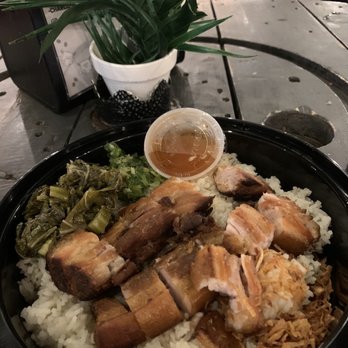 Balo Kitchen - Smoked Pork Belly and Rice (Large) - Comfort Food Near Me - Annandale, Virginia Balo Kitchen - Smoked Pork Belly and Rice (Large) - Comfort Food Near Me - Annandale, Virginia