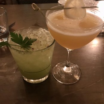 Aba - Passionfruit martini - Mediterranean Near Me - Austin, Texas