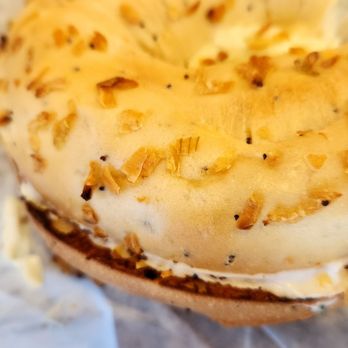 House of Bagels - Onion bagel - Bagels Near Me - Mountain View, California House of Bagels - Onion bagel - Bagels Near Me - Mountain View, California