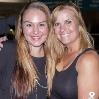 Vantage Pointe Dance Studios - Ms Ashley and Ms JJ after performing with the Miami Dolphins Cheerleaders and Cirque du Soleil in the New Years Eve halftime show - Dance Studios Near Me - Wellington, Florida Vantage Pointe Dance Studios - Ms Ashley and Ms JJ after performing with the Miami Dolphins Cheerleaders and Cirque du Soleil in the New Years Eve halftime show - Dance Studios Near Me - Wellington, Florida