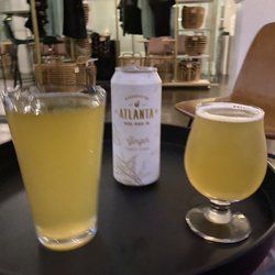 Flourish Taproom - We got cider. One on draft and one in a can. Both great.