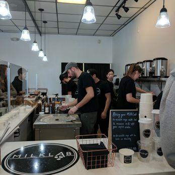 Milk Lab - Cary - Rolled icecream being made. - Ice Cream & Frozen Yogurt Near Me - Cary, North Carolina