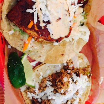 Torchy's Tacos - Mr. Pink & green chile pork! - Tex-Mex Near Me - Round Rock, Texas Torchy's Tacos - Mr. Pink & green chile pork! - Tex-Mex Near Me - Round Rock, Texas