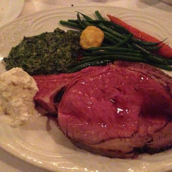 Summit House - Summit Cut prime rib with veggies subbing the Yorkshire pudding - Steakhouses Near Me - Fullerton, California Summit House - Summit Cut prime rib with veggies subbing the Yorkshire pudding - Steakhouses Near Me - Fullerton, California