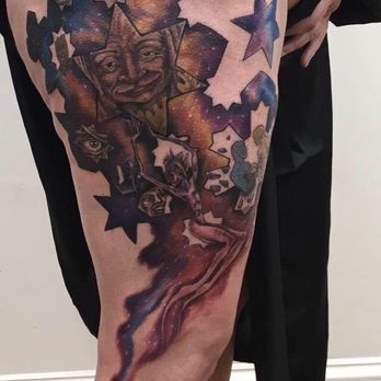 Blue Crab Tattoo & Body Piercing - This was an 8-hour, 2 artist tattoo done in a single session with Sarah and a friend - Piercing Near Me - Frederick, Maryland