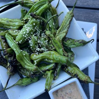 Fletcher's - Blistered Shishito Peopers. - New American Near Me - Park City, Utah