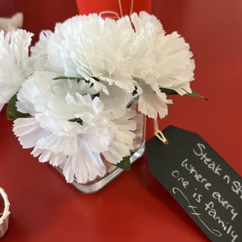 Steak ’n Shake - Greetings on each table - Burgers Near Me - Ormond Beach, Florida