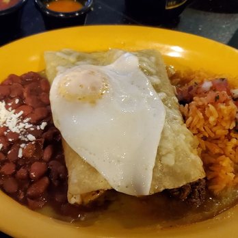 Cocina Madrigal - Beef enchiladas with an egg on top - Tacos Near Me - Phoenix, Arizona Cocina Madrigal - Beef enchiladas with an egg on top - Tacos Near Me - Phoenix, Arizona