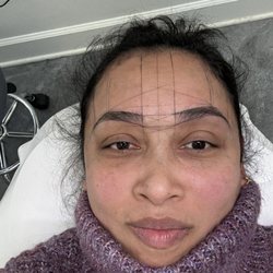 Vibrows - This is me in the middle of the process