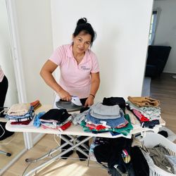 Elis’s Clean & Shine Solutions - Add ironing and clothes folding to your regular cleaning services.