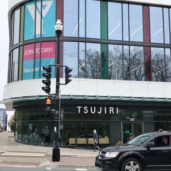 Tsujiri - a car driving past a building - Desserts Near Me - Halifax, Nova Scotia