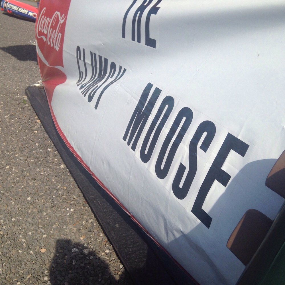 The Clumsy Moose - the side of a boat - Coffee & Tea Near Me - Naples, Maine