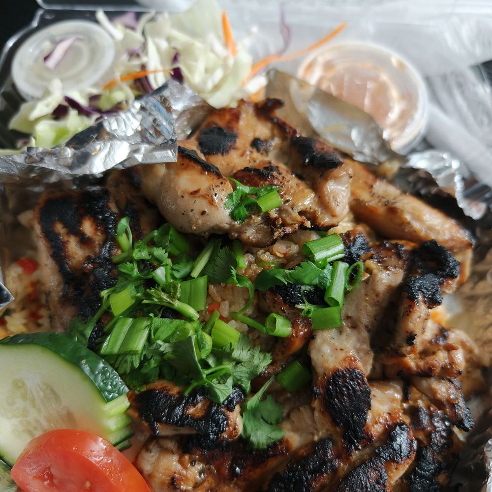 Pikul Thai Bistro - Grilled chicken fried spicy rice. - Thai Near Me - Fairfield, California Pikul Thai Bistro - Grilled chicken fried spicy rice. - Thai Near Me - Fairfield, California