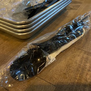Dog Haus Biergarten - They ran out of non-plastic utensils even though there were only 3 other tables. - New American Near Me - Berkeley, California
