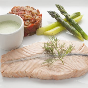 Bistro Vendome - Cold Poached Salmon - French Near Me - New York, New York Bistro Vendome - Cold Poached Salmon - French Near Me - New York, New York