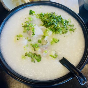 1468 Hylan Cafe - Congee with fresh fish fillet - Chinese Near Me - Staten Island, New York
