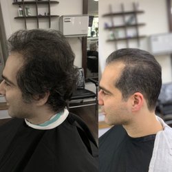 Classic Barber Company - Scissor work and Tapering.