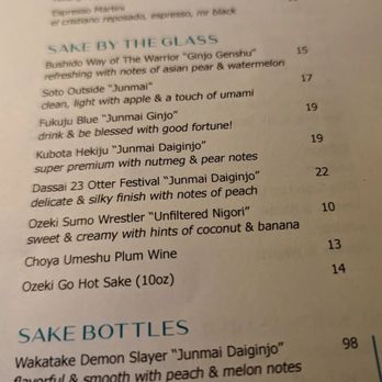 Taisho - Sake by the glass - Sushi Bars Near Me - Sherman Oaks, California Taisho - Sake by the glass - Sushi Bars Near Me - Sherman Oaks, California