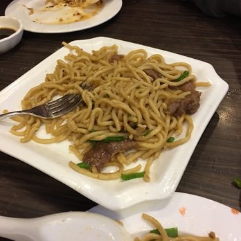 Journey To The Dumpling - Garlic Noodles with beef-- - Chinese Near Me - Elk Grove, California