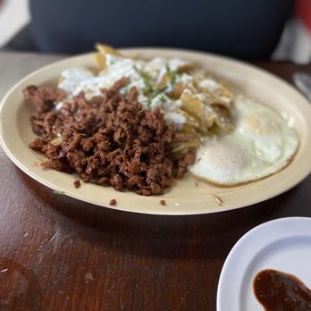 Teresa's Mexican Grill - Chilaquiles with carne asada - Mexican Near Me - El Monte, California