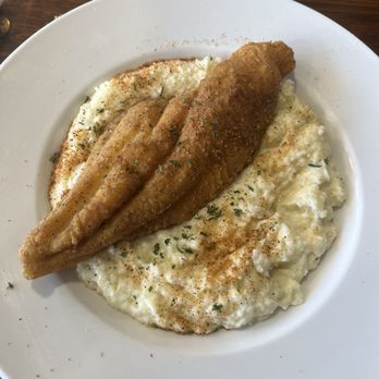 Quantico Gardens - Gouda Grits with fish - Caterers Near Me - Stafford, Virginia