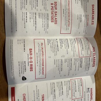 Jim 'N Nick's Bar-B-Q - Menu - Barbeque Near Me - Concord, North Carolina